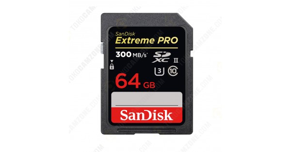 Jual Sandisk Extreme Pro SDXC UHS II 300MB/S 64GB Harga 